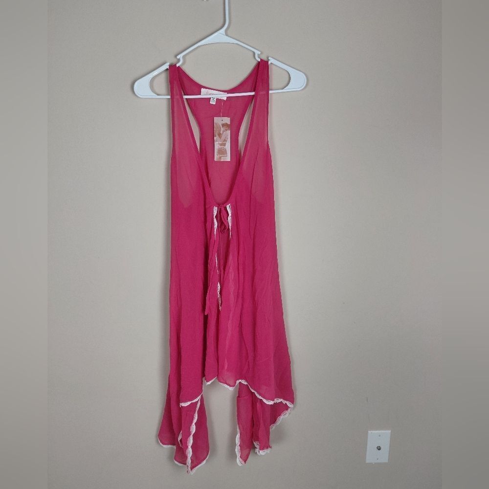 Francesca’s S/M Pink Cover Up